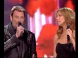 Johnny Hallyday - L'hymne à l'amour ( Avec  Céline Dion & Maurane ( 2007 ))