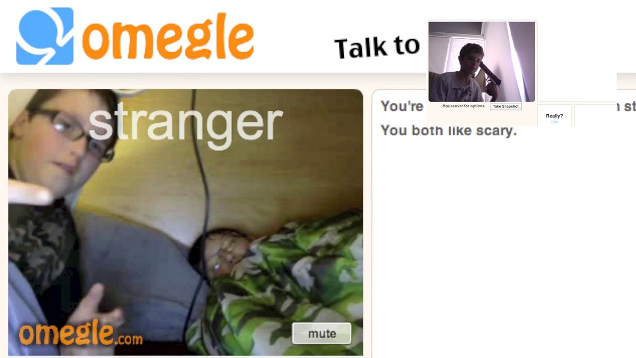 Shooting My Self on Omegle 2