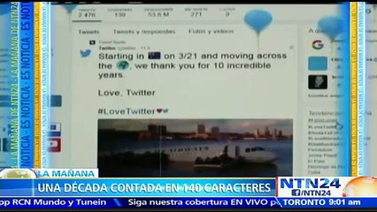 Twitter celebra este lunes 10 años convertida en un fenómeno cultural en medio de serios retos