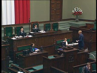 Poseł Michał Stasiński - Wystąpienie z dnia 18 marca 2016 roku.