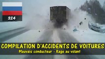 Compilation de crash de voitures n°324 | Car Crashes Compilation | Mars 2016