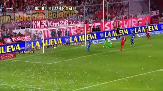 Gol de Fernández. Independiente 1 - Racing 0. Fecha 4. Primera División 2016.