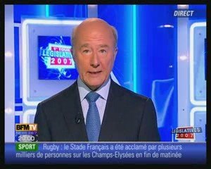 BFM TV - resultats legislatives 1er tour
