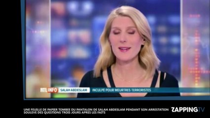 Salah Abdeslam arrêté à Molenbeek : Un mystérieux papier échappé de son pantalon pose question (vidéo)