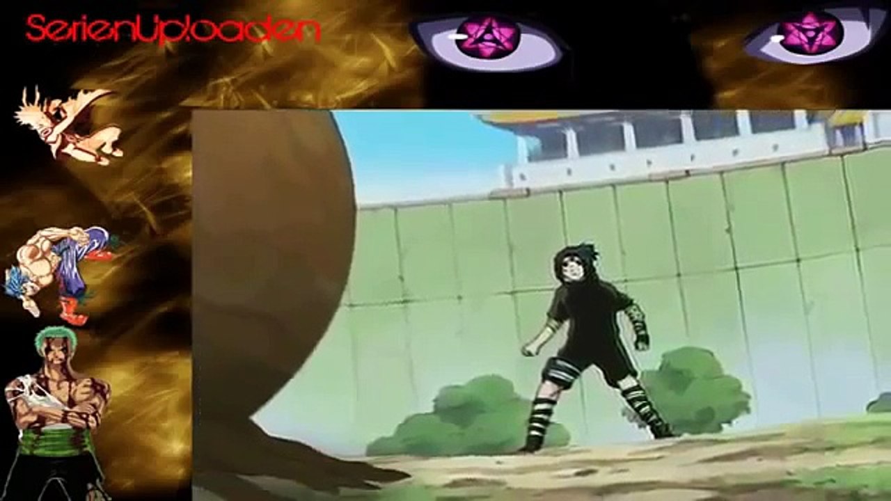 Sasuke vs Gaara German dub (HD)