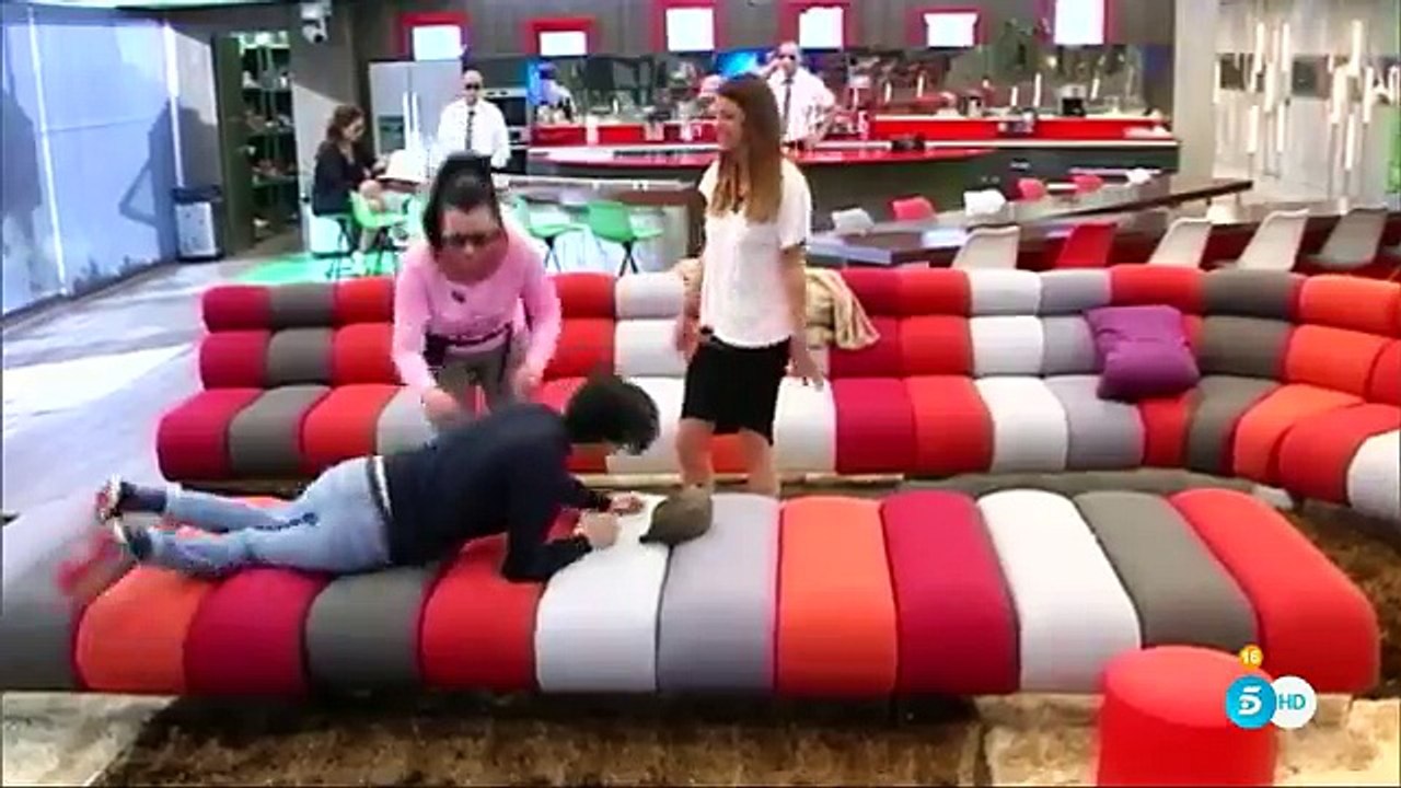 Laura Campos y Dani Santos, la pareja de gimnasia más divertida de 'GH VIP'