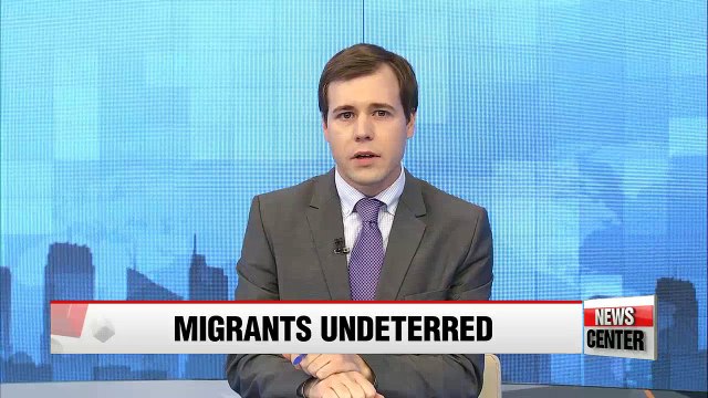 Migrants still flood into Greece on first day of EU-Turkey deal