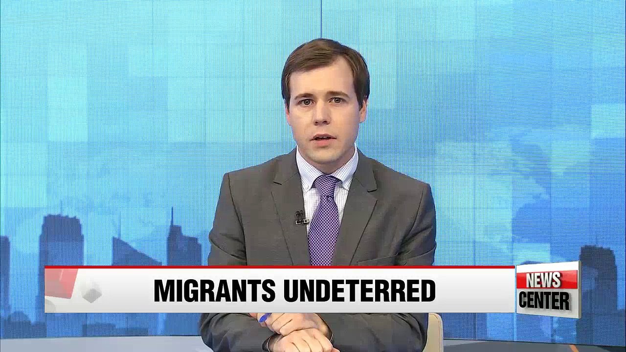 Migrants still flood into Greece on first day of EU-Turkey deal