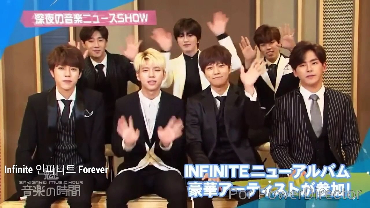 151206 interview INFINITE Fuji TV Sakigake Ongaku Music Hour «Cant Get Over You» Álbum FO