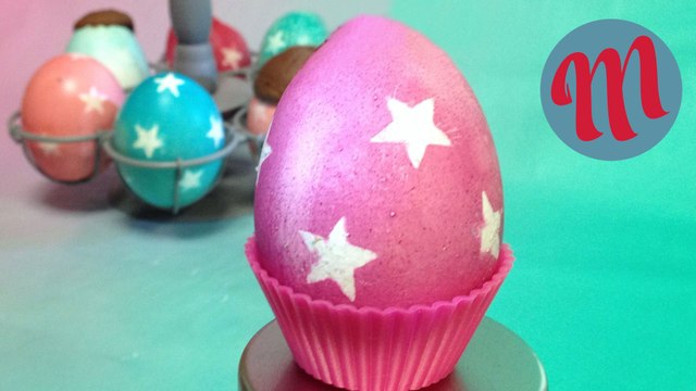 Huevos rellenos de bizcocho de chocolate - Receta fácil y divertida