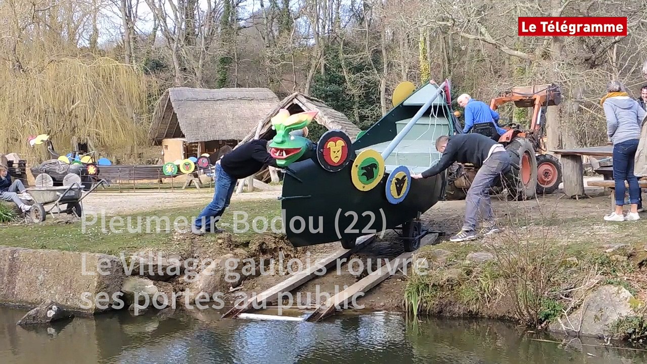 Pleumeur-Bodou (22) Le Village gaulois rouvre  ses portes au public