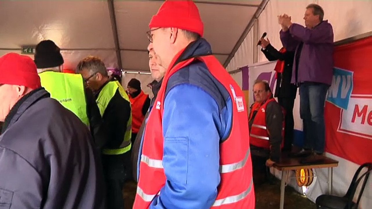 Personeel Cofely opnieuw in staking - RTV Noord