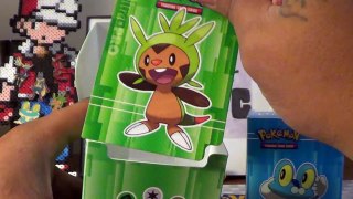 Opening a Froakie and Chespin Ultra Pro Deck Box  2 Flash Fire Packs (EX)