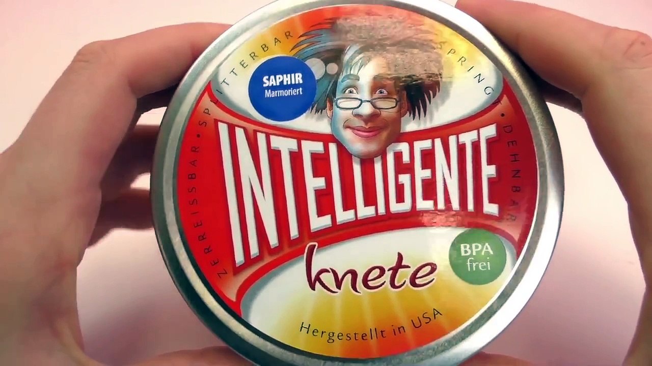 Pâte à modeler intelligente couleur Saphir Marbré – Magnifique bleu
