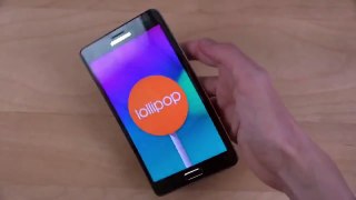 Samsung Galaxy Note Edge: Android 5.0 Lollipop Update