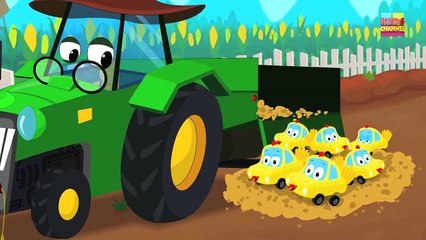 Old Mac Donald | Funny Old MacDonald With Cars