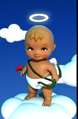 A Cute Valantine's Baby Wishing Happy Valentine's Day