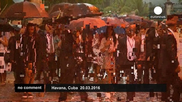 President Barack Obama and his family visit Cuba