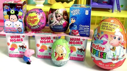 Num Noms Surpresa, Chupa Chups Peppa Pig, Disney Tsum Tsum, Disney Frozen, Divertida Mente