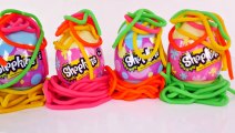 Shopkins Easter Eggs _ Play Doh Surprise Egg Shopkin Toys _ Huevos Sorpresa