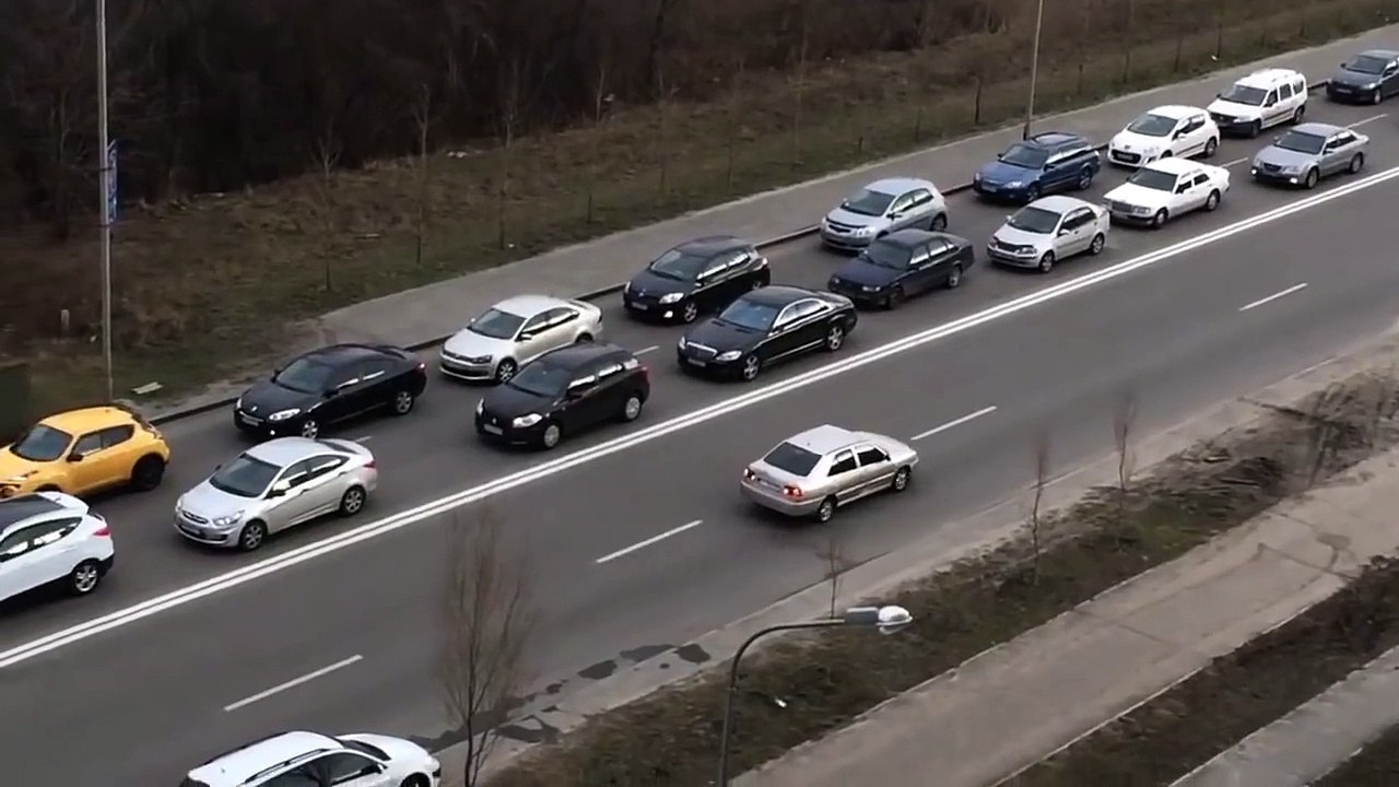 Jolie méthode pour éviter les bouchons facilement en Ukraine