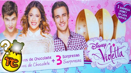 Violetta Disney Kinder Surprise Eggs Unboxing Toys | Toy Collector