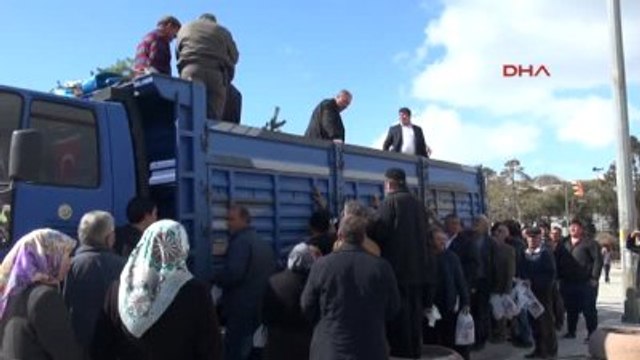 Erzincan 5 Bin Fidan 20 Dakikada Tükendi