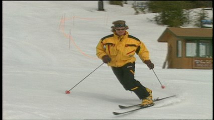 Telemark Skiing - the art of skiing up and down hills!