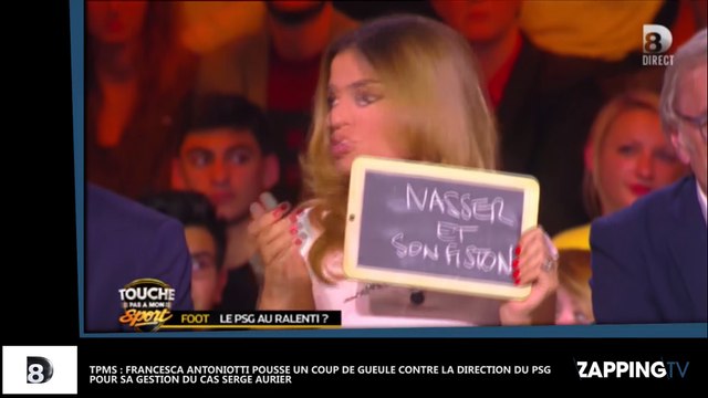TPMS - Affaire Aurier : Francesca Antoniotti s'en prend encore une fois au PSG (vidéo)