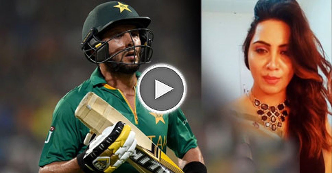 Arshi Khan Message For Shahid Afridi after Pakistan Lost match against India
