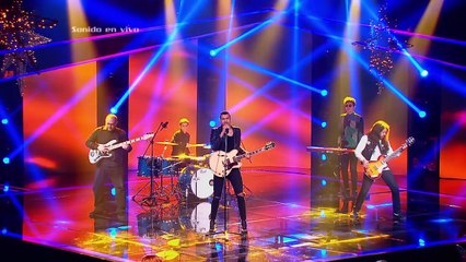 Manuel cantó Afuera del planeta y Bajo el agua de M. Medrano – LVK Col – show en vivo – Ca