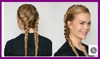 Two Dutch Braids _ Missy Sue