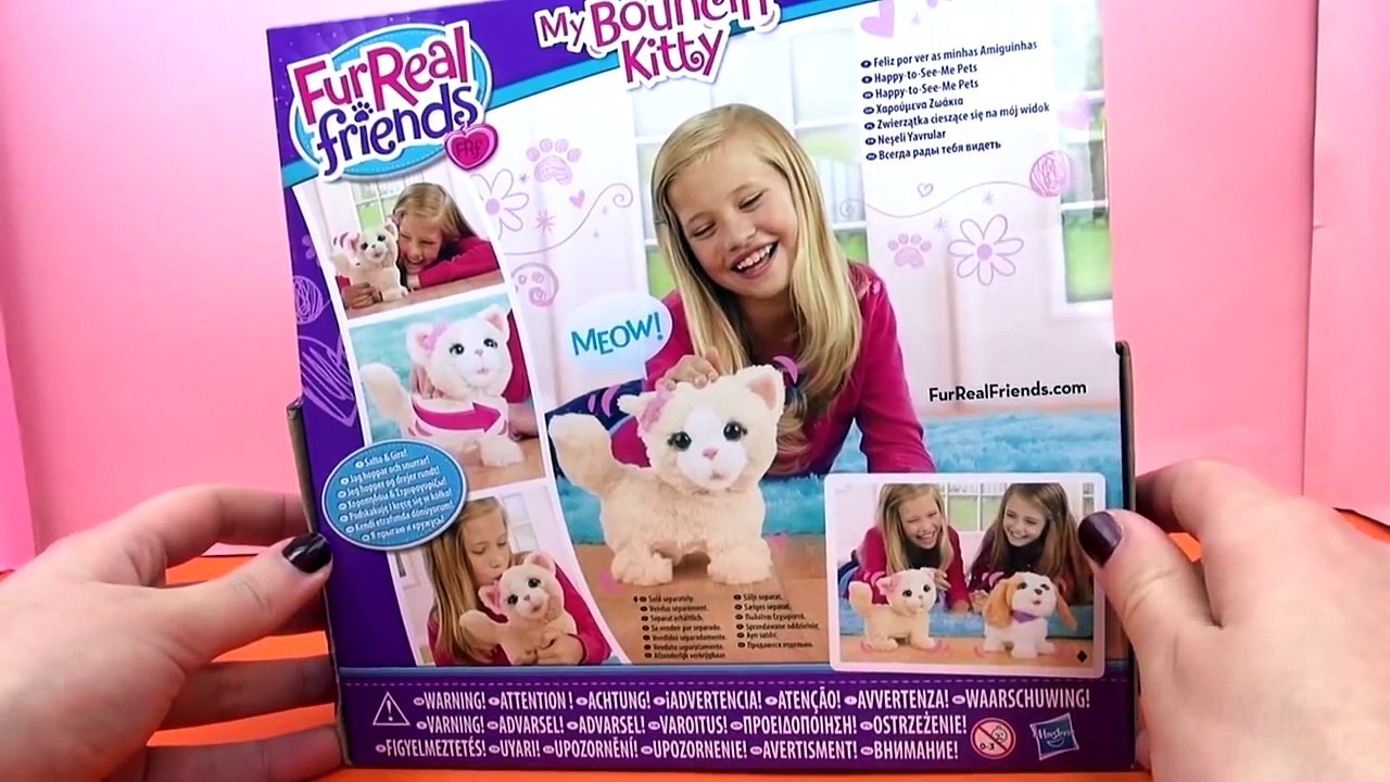 FurReal Friends Chat / Chat sautillant / Jumping Kitty Unboxing & Demo Hasbro