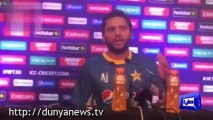 Excellent Reply by Shahid Afridi to his Criticizers