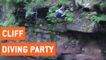 Insane Cliff Diving Party | High Dives