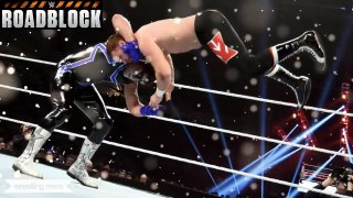 WWE Roadblock Sami Zayn vs Stardust Highlights 12 March 2016 wwe Roadblock