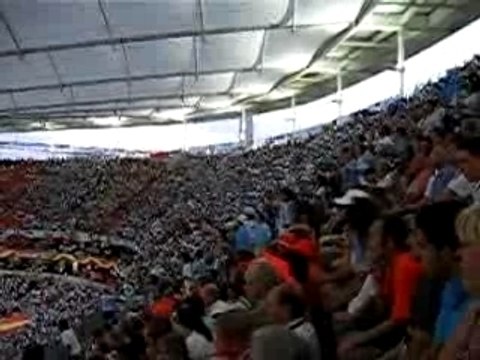 Argentine - Pays Bas. Ambiance de fou