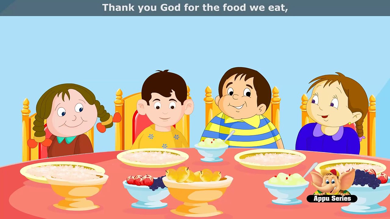 Thank You God - Nursery Rhyme with Karaoke