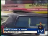 Captan en video a agentes metropolitanos supuestamente en estado etílico