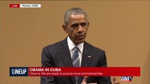 Obama: We are moved by Cubans who received us smiling and waving