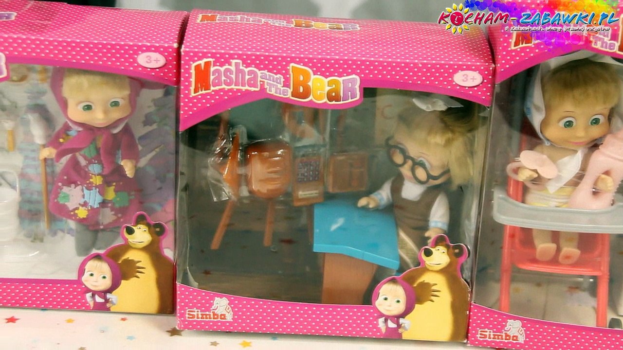 Masha and the Bear / Masza i Niedźwiedź - Simba - Masha in Stroller / Masza w Wózeczku - 109301957