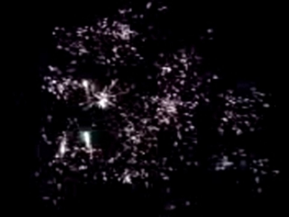 Feuerwerk beim gcc