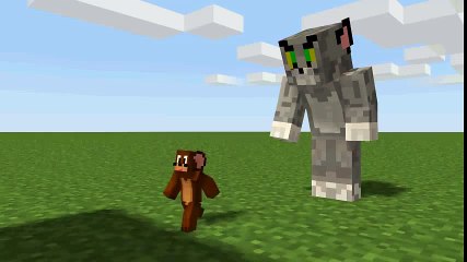 Tom and jerry - a minecraft animation  TOM AND JERRY