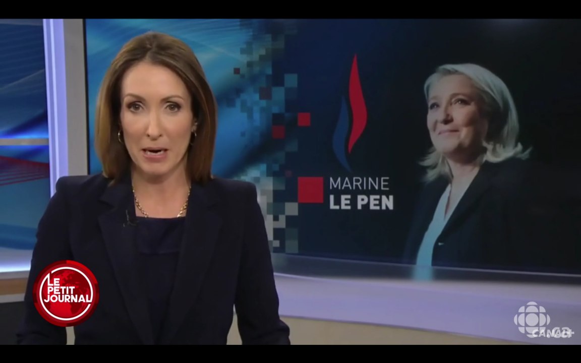 Marine Le Pen au Québec, la visite qui dérange - Le Petit Journal du 21/03 - CANAL+