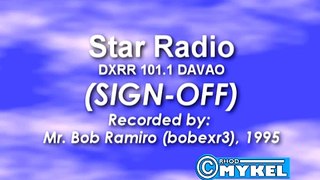 DXRR FM Star Radio (now MOR) Signing Off (1995)