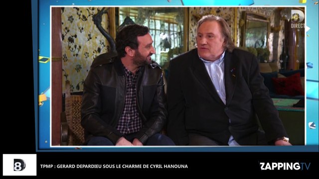 TPMP : Cyril Hanouna très touché par l'hommage de Gérard Depardieu à son égard (vidéo)