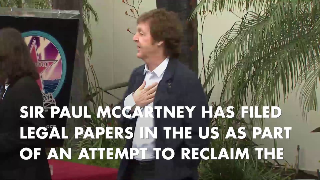 Paul McCartney launches bid to Get Back his Beatles songs