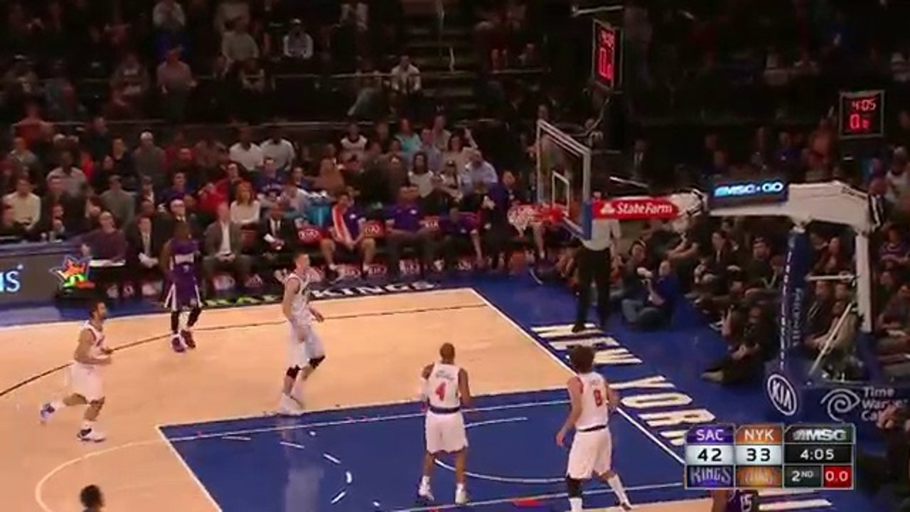 Darren Collison Beats the Shot Clock with a Ban...