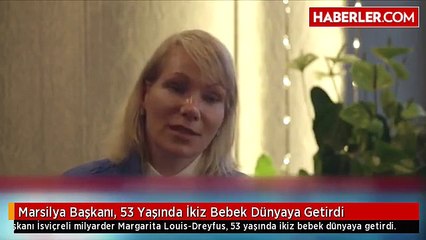 Marsilya Başkanı, 53 Yaşında İkiz Bebek Dünyaya Getirdi