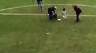 5 Year Old Kid at FC Groningen game goes full Cristiano Ronaldo_